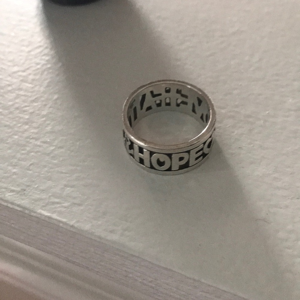 James Avery Hope Love and Faith ring